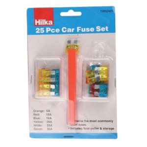 HILKA 25PC CAR FUSE SET