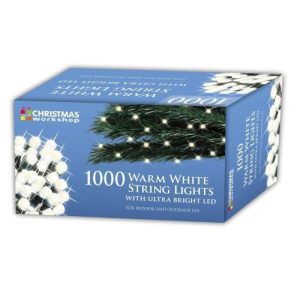 1000 LED WARM WHITE CHASER LIGHTS