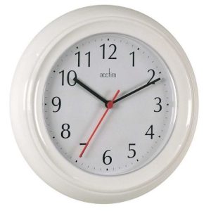 ACCTIM WYCOMBE WHITE WALL CLOCK