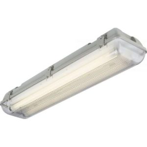 ACEL 2X70W TWIN FLU FITTING WHT