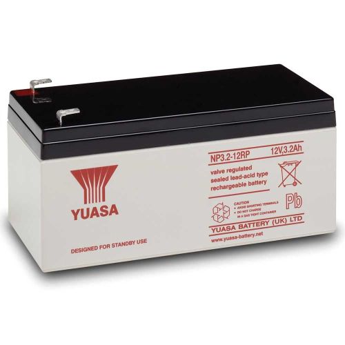 YUASA 12V 3.2AH LEAD ACID BATTERY