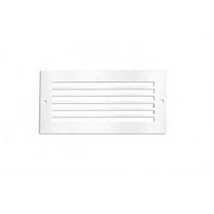 ALL LED FLOYD WHITE BEZELS SET FOR FLOYD BRICK LIGHT ABL240BK/40 - 1 OPEN & 1 SLOTTED GRILL BEZELS