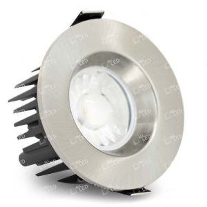 ALL LED DEFENDER FIXED SATIN NICKEL FIXED BEZEL FOR DEFENDER FIXED - AFD010D