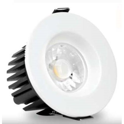 ALL LED DEFENDER FIXED 10W LED FIRERATED DOWNLIGHT, FIXED, 3000K, DALI DIMMABLE, IP65, DSI-6, PUSH DIM WITH MEMORY