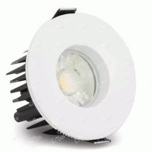 ALL LED DEFENDER FIXED 10W LED FIRERATED DOWNLIGHT, FIXED, 4000K DIMMABLE, IP65