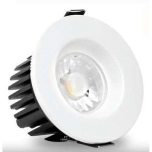 ALL LED DEFENDER FIXED 10W LED FIRERATED DOWNLIGHT, FIXED, 4000K, DALI DIMMABLE, IP65, DSI-6, PUSH DIM WITH MEMORY