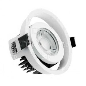 ALL LED DEFENDER ADJUSTABLE 10W LED FIRERATED DOWNLIGHT, ADJUSTABLE, 3000K DIMMABLE, IP44