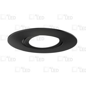 ALL LED ICAN75 CARBON BLACK ULTRA SLIM TWIST & LOCK ADJUSTABLE BEZEL, IP20