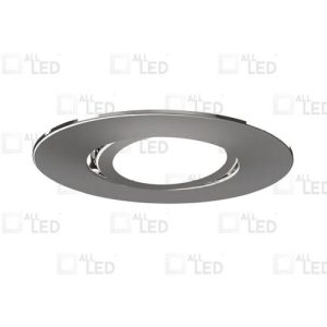 ALL LED ICAN75 POLISHED CHROME ULTRA SLIM TWIST & LOCK ADJUSTABLE BEZEL, IP20