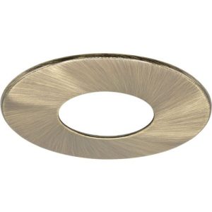 ALL LED ICAN75 - ANTIQUE BRASS ULTRA SLIM TWIST & LOCK FIXED BEZEL, IP20