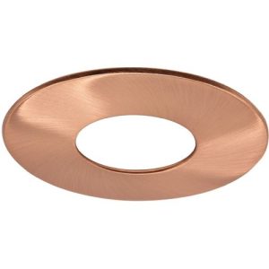 ALL LED ICAN75 - BRUSHED COPPER ULTRA SLIM TWIST & LOCK FIXED BEZEL, IP20
