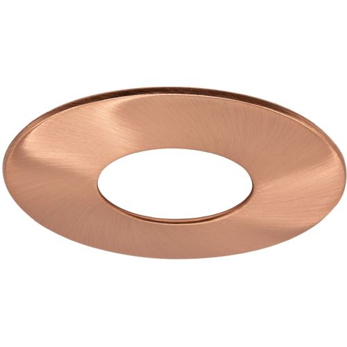 ALL LED ICAN75 - BRUSHED COPPER ULTRA SLIM TWIST & LOCK FIXED BEZEL, IP20