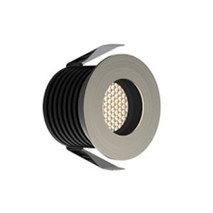 ALL LED MARINE3 3W LED GROUND LIGHT, 2700K, IP67, STAINLESS STEEL 316L, BAFFLE HONEYCOMB