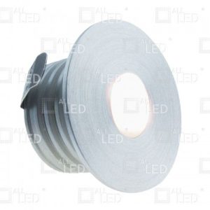 ALL LED OXFORD 1W LED ROUND LOW LEVEL LIGHT, 4000K, ALUMINIUM, IP65