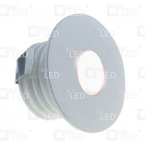 ALL LED OXFORD 1W LED ROUND LOW LEVEL LIGHT, 4000K, WHITE, IP65