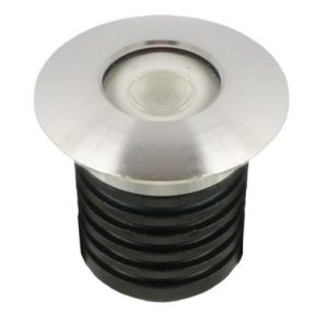 ALL LED SLOANE CLASSIC 1W LED LOW LEVEL LIGHT, 3000K, ALUMINIUM, IP65