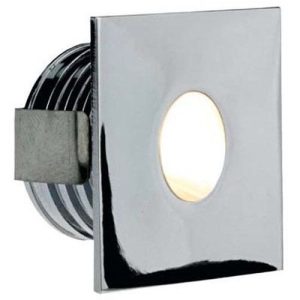 ALL LED SLOANE CLASSIC 1W LED LOW LEVEL LIGHT, 4000K, POLISHED CHROME, IP65