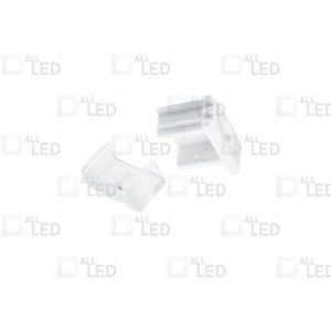 ALL LED PROFILE1 APA001/AL ACCESSORY - 4 X CLEAR BRACKETS, 4 X END CAPS FOR PROFILE1
