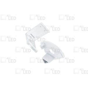 ALL LED PROFILE2 APA002/AL ACCESSORY - 4 X CLEAR BRACKETS 4 X END CAPS FOR PROFILE2