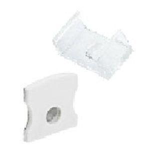 ALL LED PROFILE4 APA004 ACCESSORY 4 X CLEAR BRACKETS, 4 X END CAPS FOR PROFILE4
