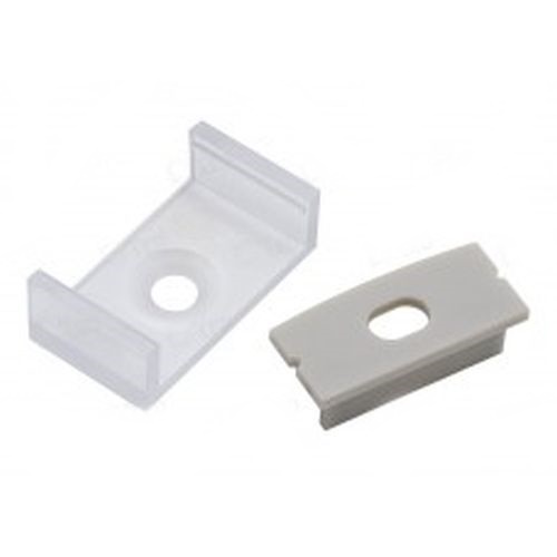 ALL LED APA008/AL DOUBLE WIDE ACCESSORY 4 X END CAPS FOR PROFILE 8