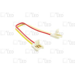 ALL LED TRILOGY P1 (80W@24V, 40W@12V MAX) 10MM CCT STRIP 2CAB DOUBLE END CONNECTOR , IP20