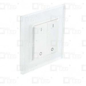 ALL LED 2G SURFACE/FLUSH RF WALL SWITCH CR2430, 3V 10mA (BATTERY INCLUDED)