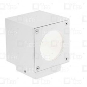 ALL LED CUBE 6W LED CUBE DECORATIVE WALL LIGHT, 3000K, WHITE, IP65