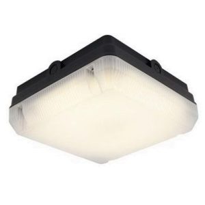 ANSELL 8W CCT ASTRO SQUARE LED BLACK BASE BULKHEAD