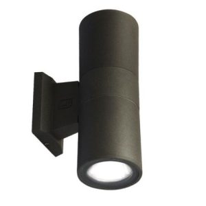 ANSELL 42W DUO MIDI 4000K WALL LIGHT GRAPHITE