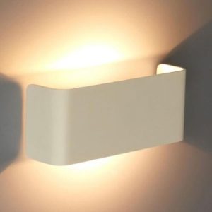 ANSELL FASCIA WALL LIGHT WHITE FRONT COVER