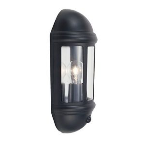 ANSELL LATINA 42W BLACK HALF LANTERN