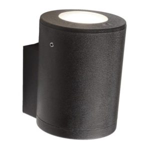 ASBAC FRANCA 90 6W 3K LED 2L WALL LIGHT BLACK ASSEM