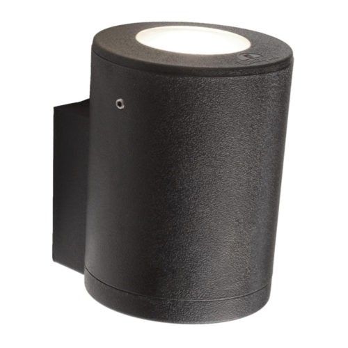 ASBAC FRANCA 90 6W 3K LED 2L WALL LIGHT BLACK ASSEM