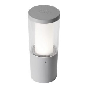 ASBAC CARLO 250 3.5W CCT GU10 LED BOLLARD GREY CLR