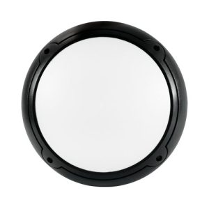 ASD HORIZON BLK/OP 28W 2D C/W PHOTO CELL + EMG
