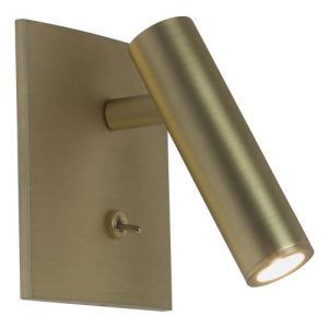 ASTRO ENNA SQUARE SWITCHED LED MATT GOLD