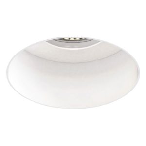 ASTRO TRIMLESS SLIMLINE ROUND FIXED FIRE-RATED IP65 MATT WHITE