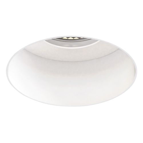 ASTRO TRIMLESS SLIMLINE ROUND FIXED FIRE-RATED IP65 MATT WHITE