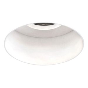 ASTRO TRIMLESS ROUND FIXED MATT WHITE