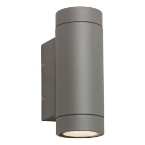 ASTRO DARTMOUTH TWIN LED TEXTURED GREY