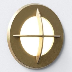 ASTRO ARRAN ROUND LED SOLID BRASS
