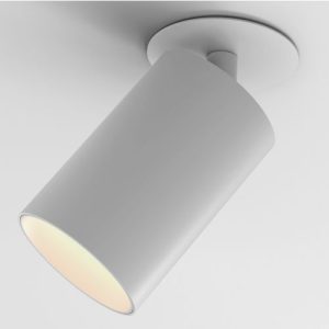 ASTRO CAN 75 RECESSED MATT WHITE