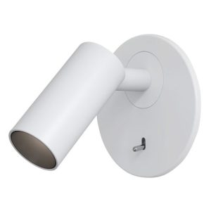 ASTRO MICRO RECESS SWITCHED MATT WHITE