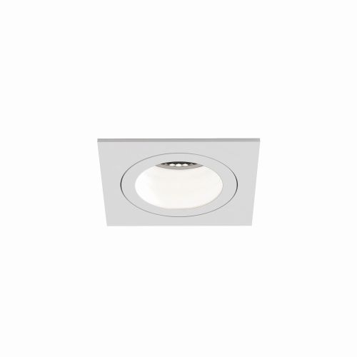 ASTRO PINHOLE SLIMLINE SQUARE FIXED FIRE-RATED IP65 MATT WHITE