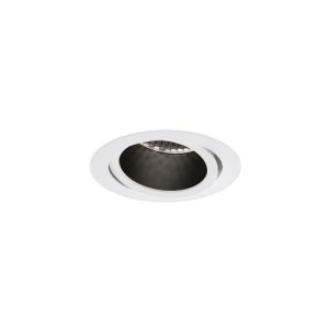 ASTRO PINHOLE SLIMLINE ROUND FLUSH ADJUSTABLE FIRE-RATED MATT WHITE