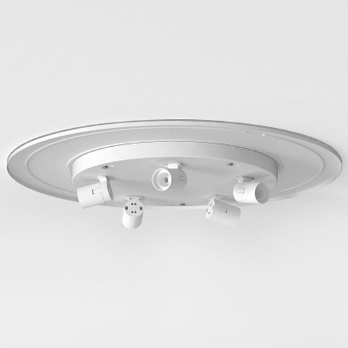 ASTRO CEILING BASE 610 MATT WHITE