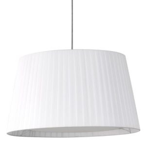 ASTRO TAPERED ROUND 400 PLEATED WHITE