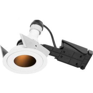 AURORA GU10 ADJUSTABLE PINHOLE RECESSED BAFFLE DOWNLIGHT