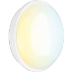 AURORA 240V 20W LED IP65 ROUND BULKHEAD WHITE 3000/4000/6500K